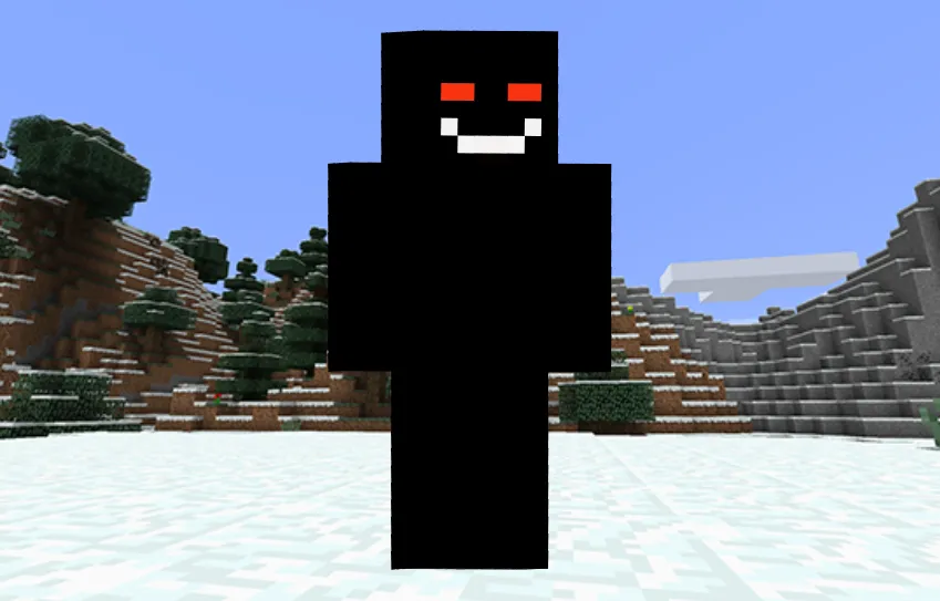 Black Entity Minecraft Skin