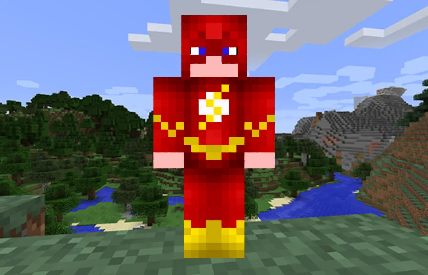 The Flash Minecraft Skin