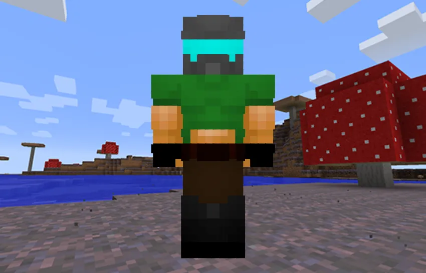 Doom Guy Minecraft Skin