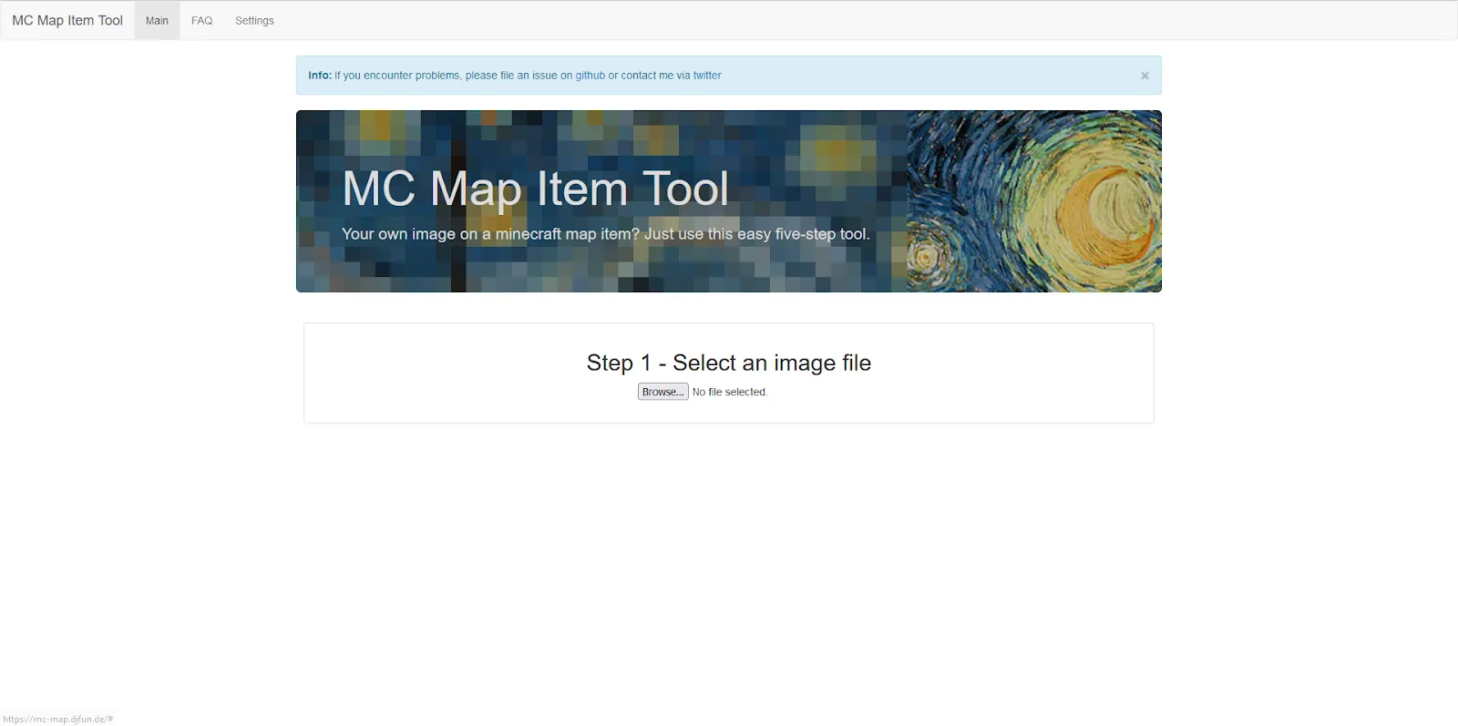MC Map Item Tool
