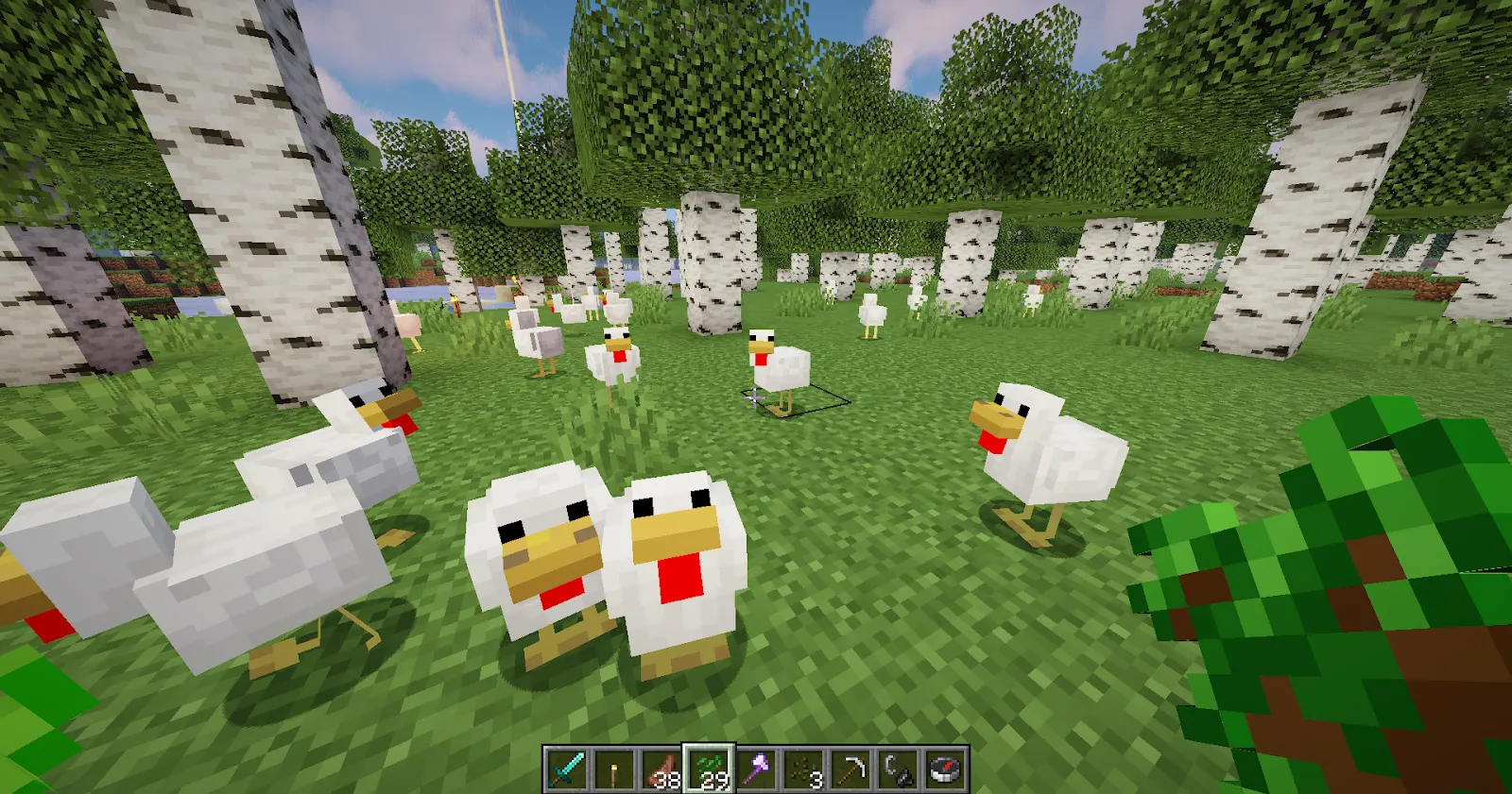 Minecraft Chickens