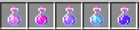Minecraft Positive Effect Potions