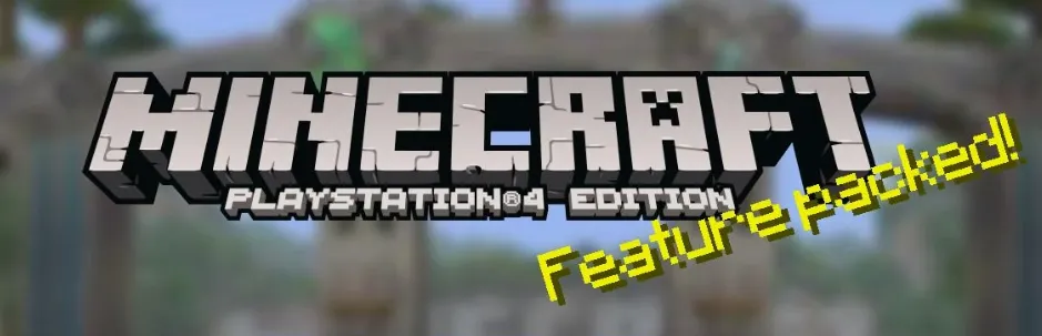 Minecraft PlayStation Edition Title Bar