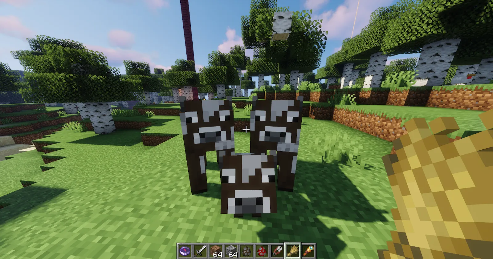 Minecraft Cows and Calf