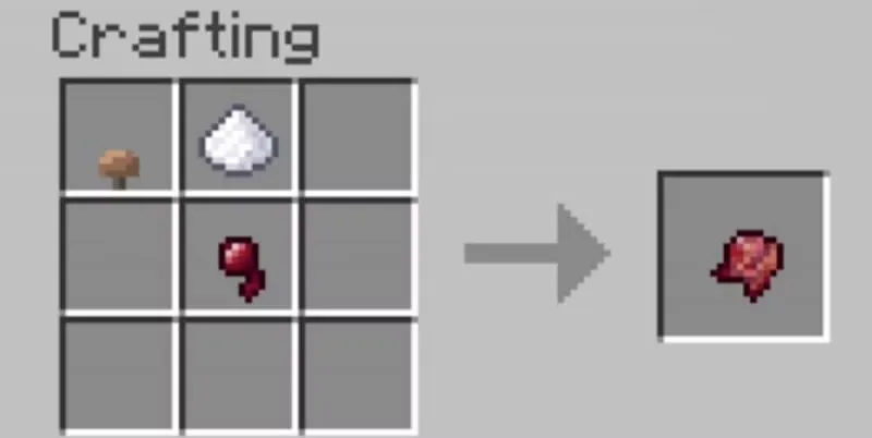 An image of the fermented spider eye crafting screen