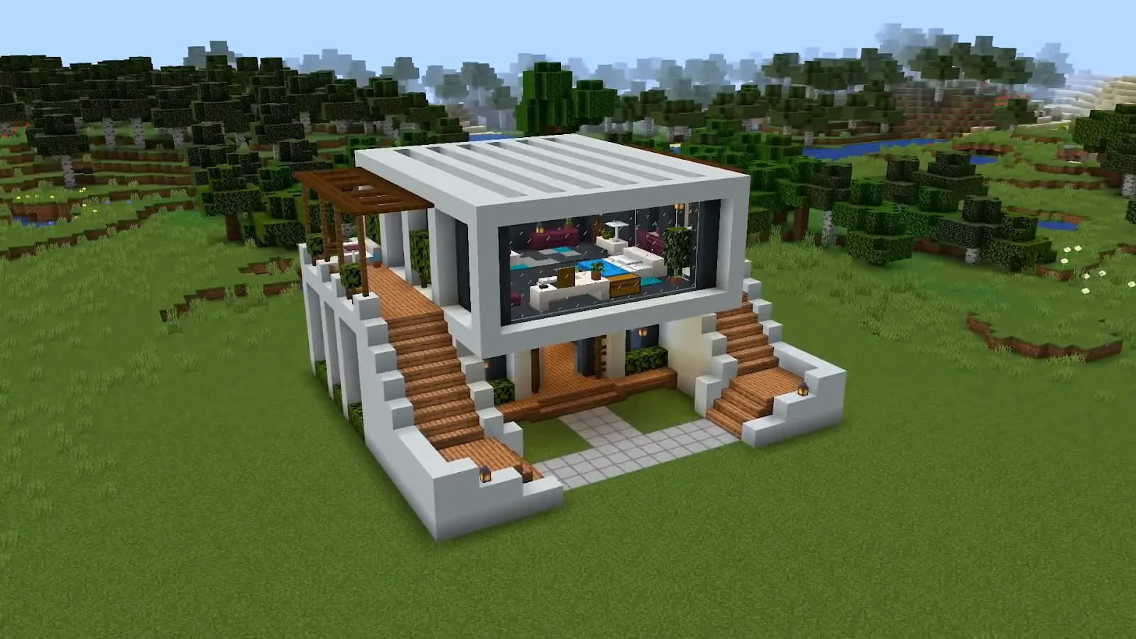 Minecraft Modern House