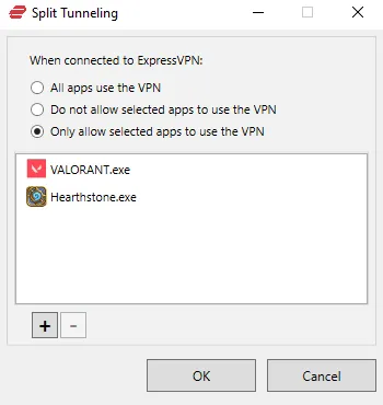 How to use split tunneling with ExpressVPN 4
