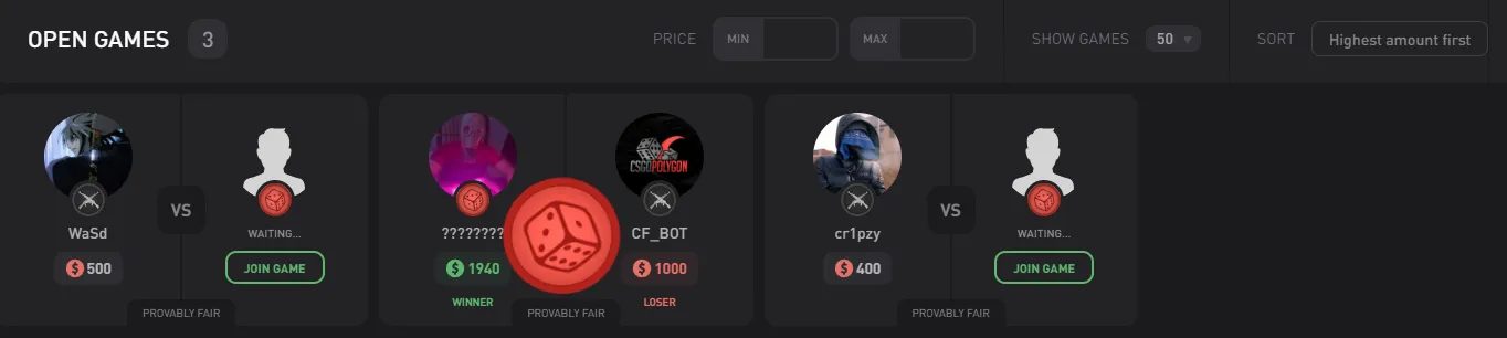 CSGOPolygon Coin Exchange Rate