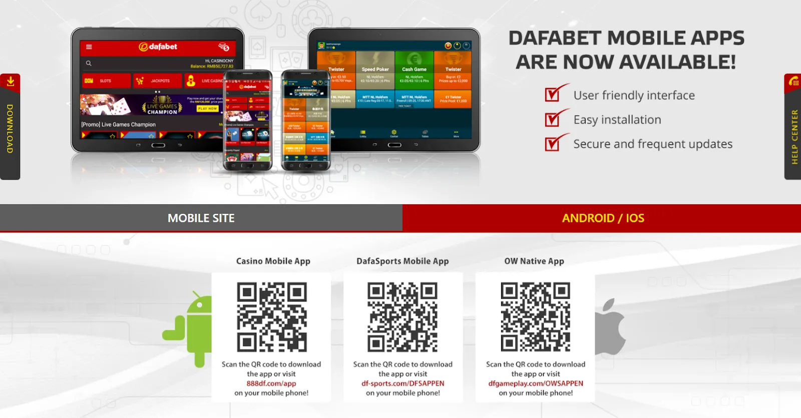 Dafabet Mobile App 2.