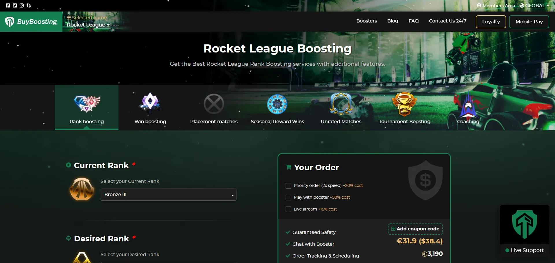 BuyBoosting Review Rocket League Ranks