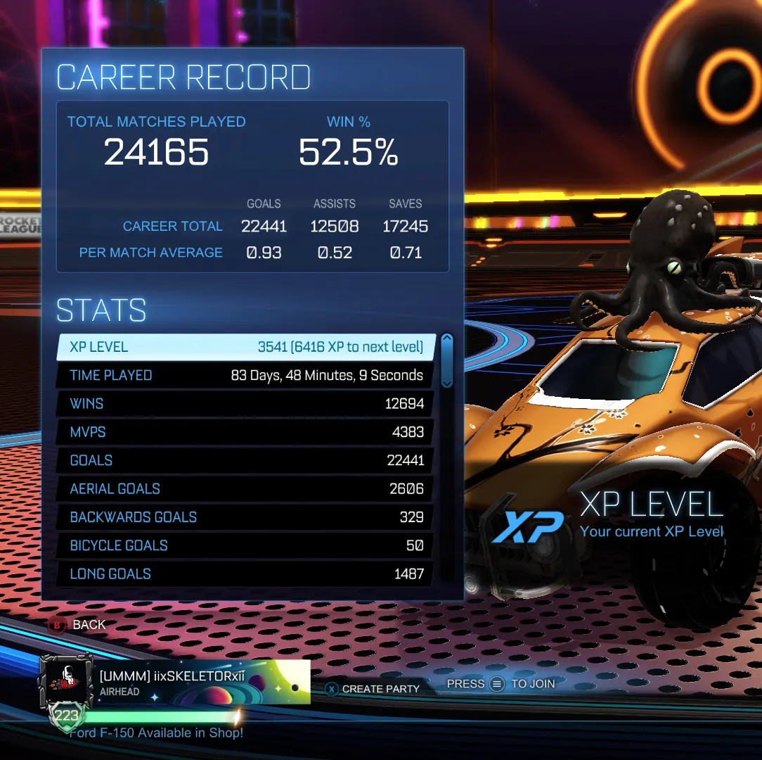Level Rocket League how to find