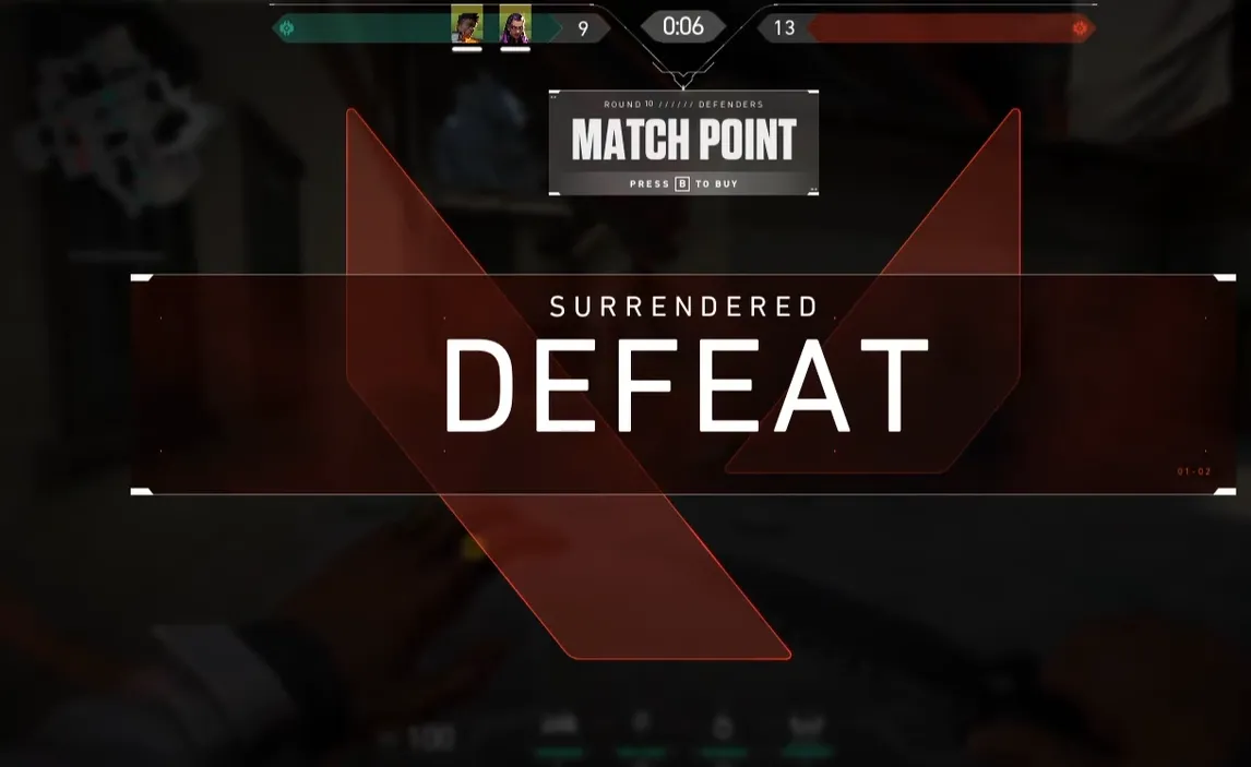 Defeat followed by a succesful vote for Surrender