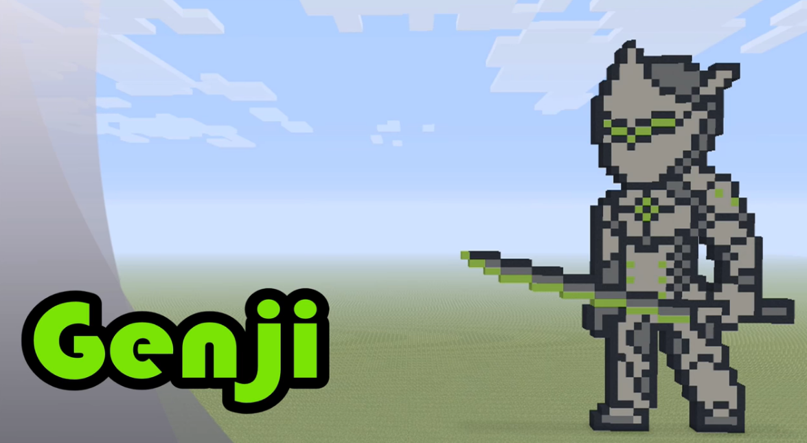 Genji Minecraft pixel