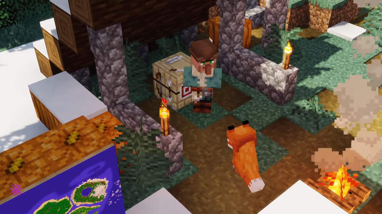 Minecraft Map A Fox's Life