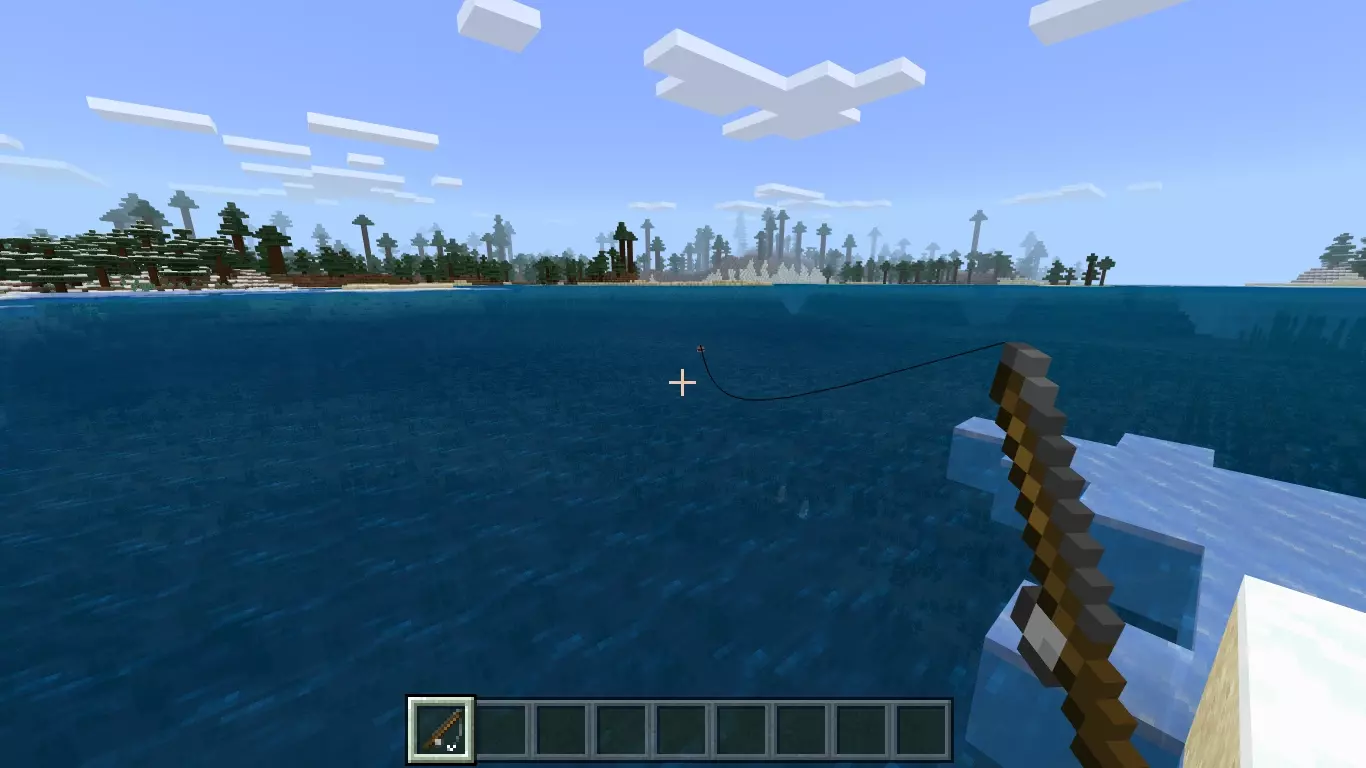 Minecraft Fishing Rod Fishing