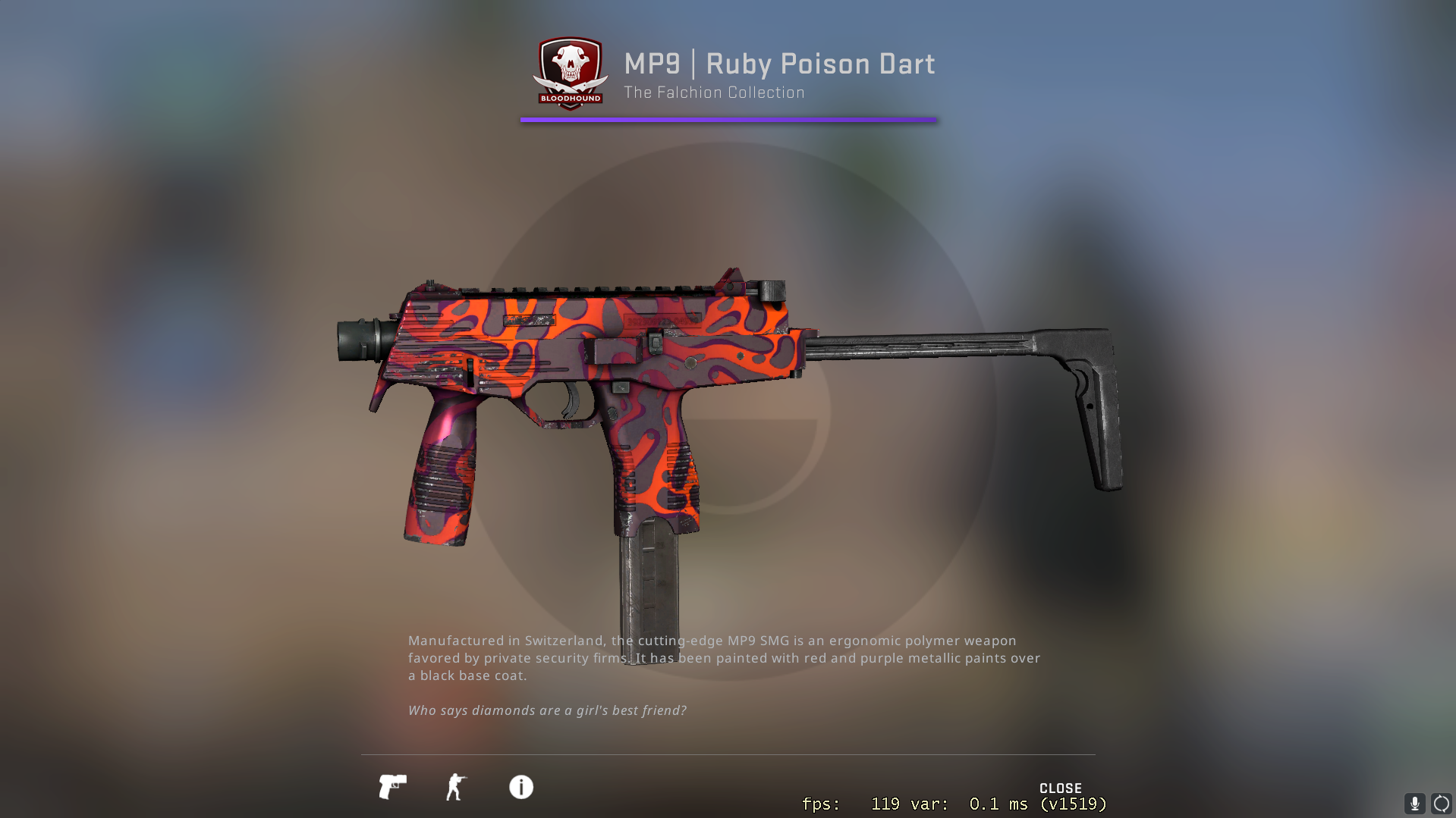 Ruby Poison Dart