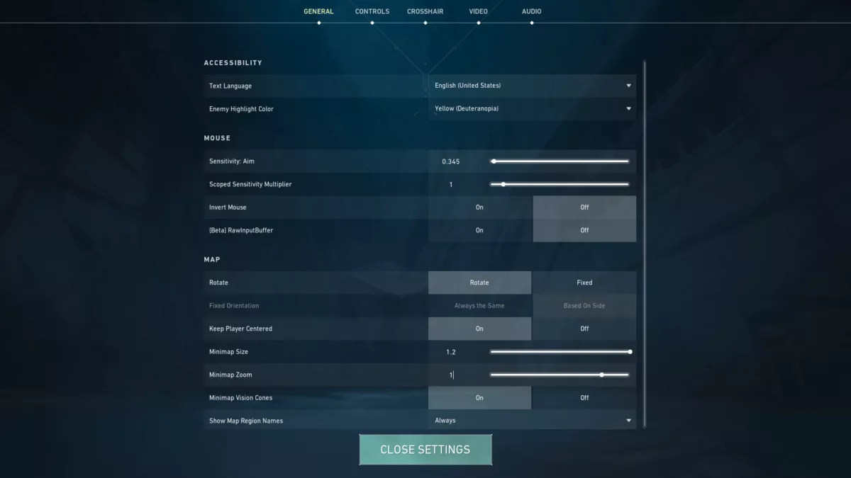 Rb Valorant Mouse Settings