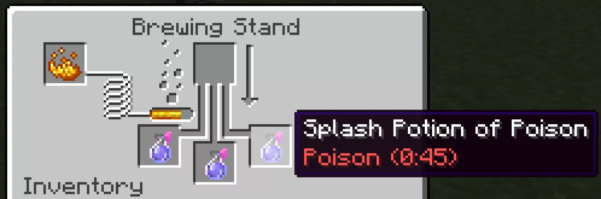 splash potion of poison