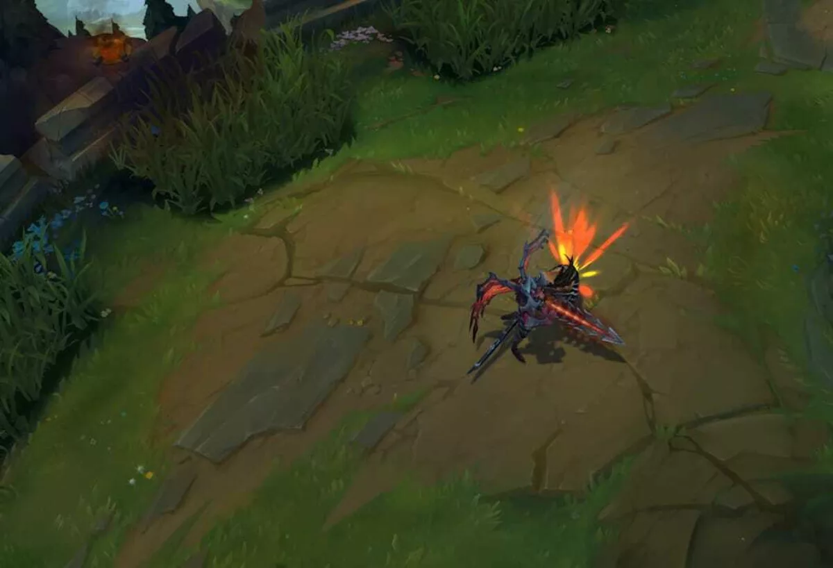 Tryndamere Crit Animation In-game