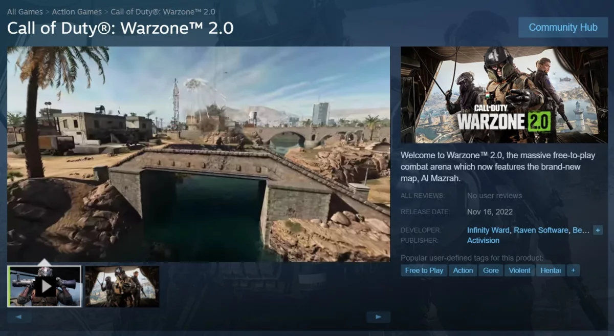 Warzone 2.0 on Steam