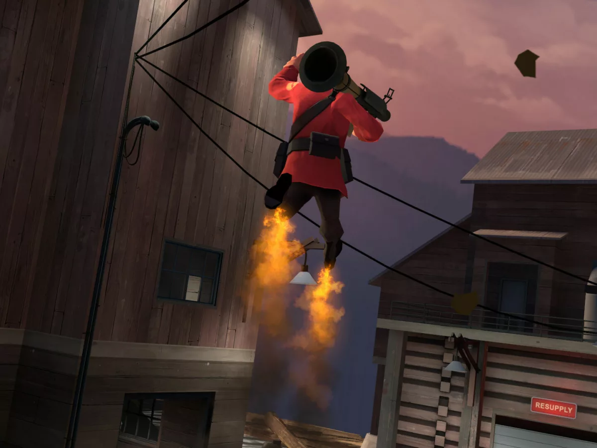 soldier fire tf2
