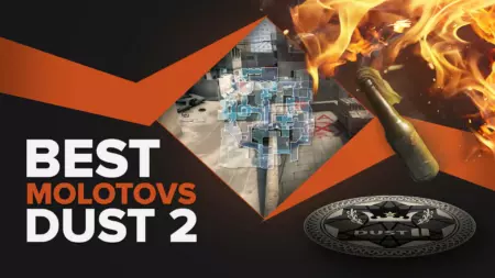 Best Molotovs on Dust 2