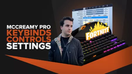 Mccreamy's | Keybinds, Mouse, Video Pro Fornite Settings