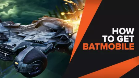 Learn how to get the Batmobile in  Rocket League!