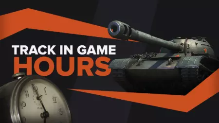 How to easily view hours played in World of Tanks