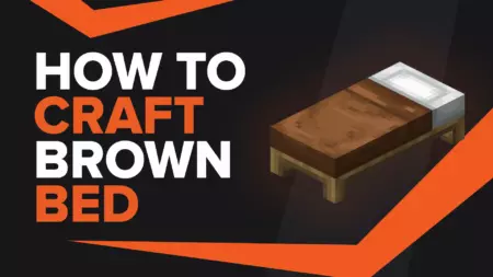 How To Make Brown Bed In Minecraft
