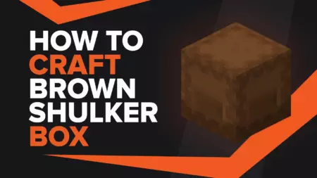 How To Make Brown Shulker Box In Minecraft