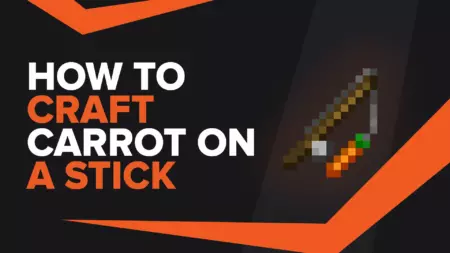 How To Make Carrot On A Stick In Minecraft