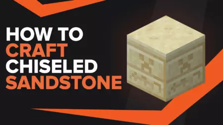 How To Make Chiseled Sandstone In Minecraft