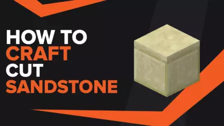 How To Make Cut Sandstone In Minecraft