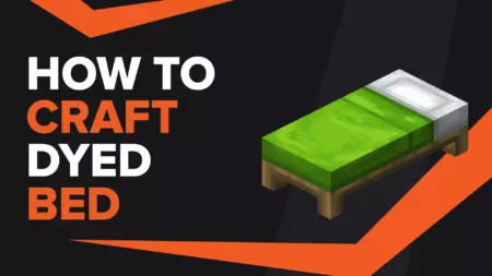 How To Make Dyed Bed In Minecraft