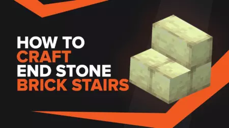 How To Make End Stone Brick Stairs In Minecraft