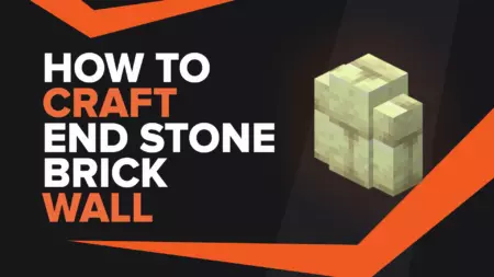 How To Make End Stone Brick Wall In Minecraft