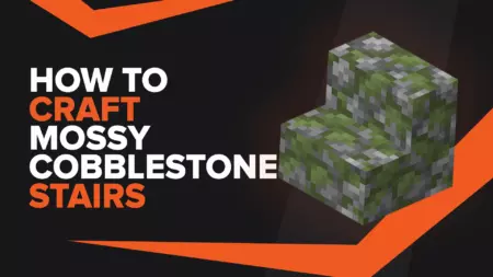 How To Make Mossy Cobblestone Stairs In Minecraft