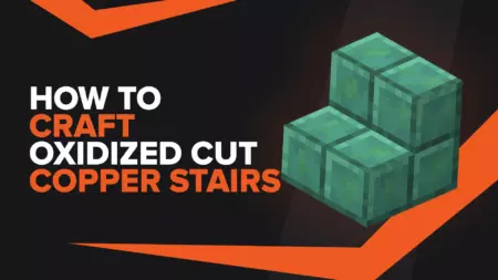 How To Make Oxidized Cut Copper Stairs In Minecraft