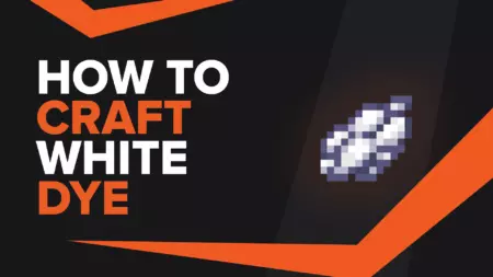 How To Make White Dye In Minecraft