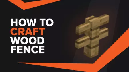 How To Make Wood Fence In Minecraft