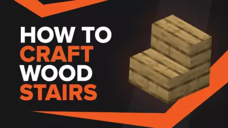 How To Make Wood Stairs In Minecraft