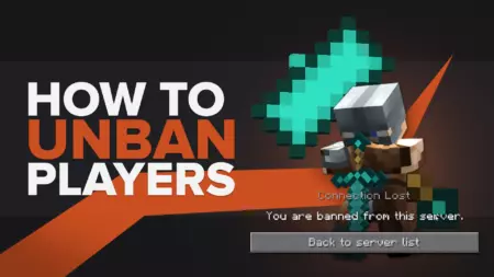 How to unban players in Minecraft
