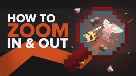 How to zoom in and out in Minecraft