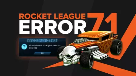 How to Fix Error 71 in Rocket League