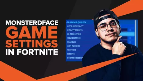 MonsterDface | Keybinds, Mouse, Video Pro Fornite Settings
