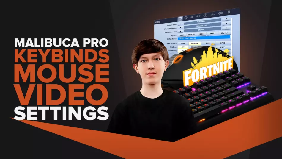 Malibuca's | Keybinds, Mouse, Video Pro Fornite Settings