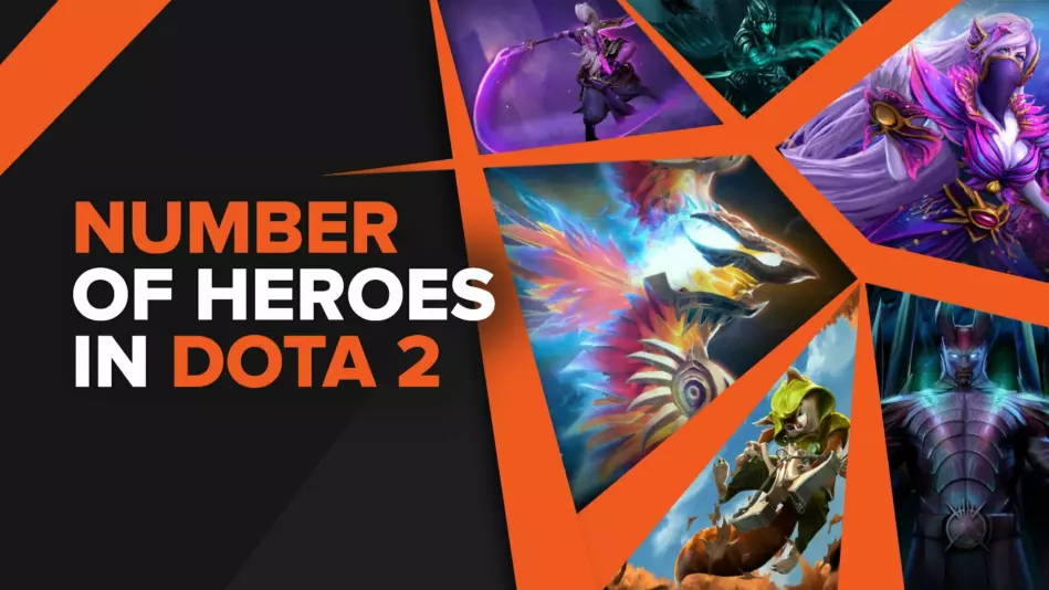 How many Heroes are there in Dota 2?