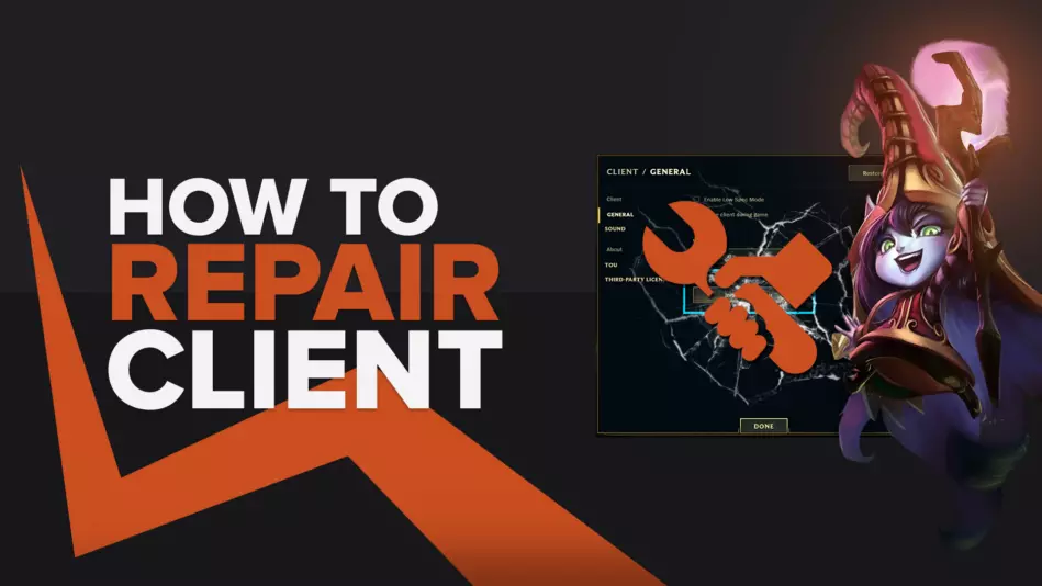 How to Repair The LoL Client
