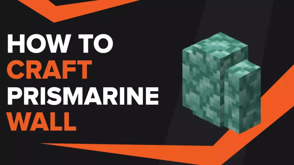 How To Make Prismarine Wall In Minecraft